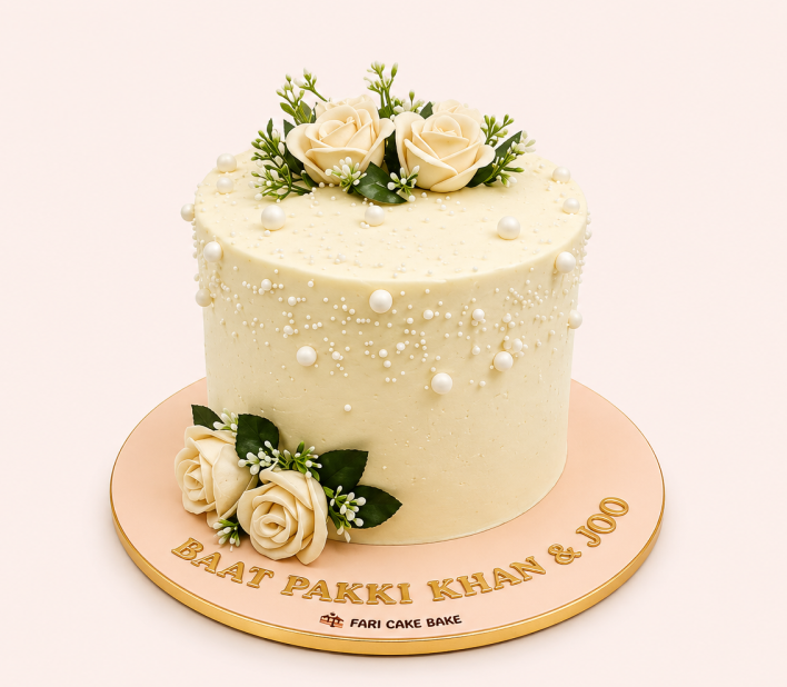 Freshly baked cake